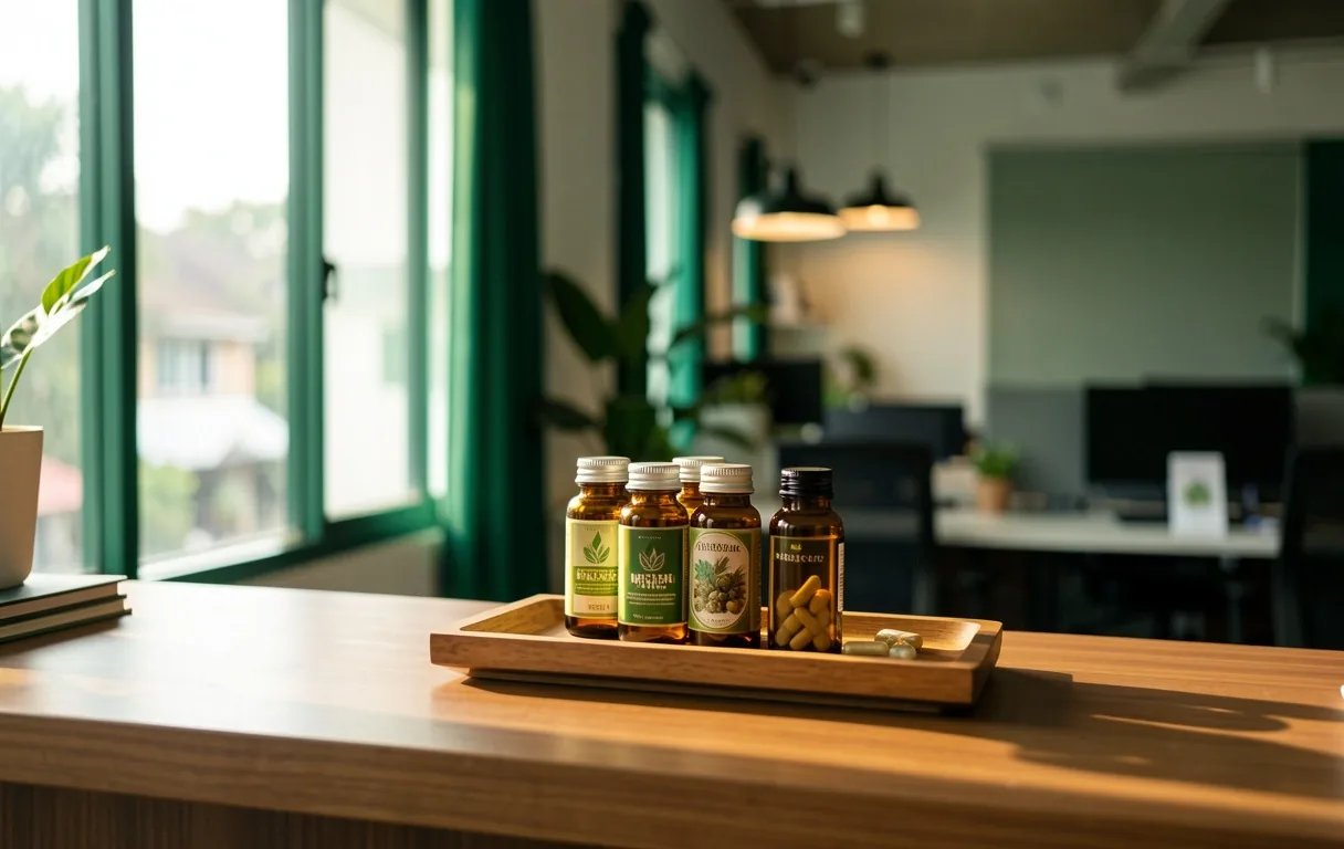 Natural supplements for men's wellness